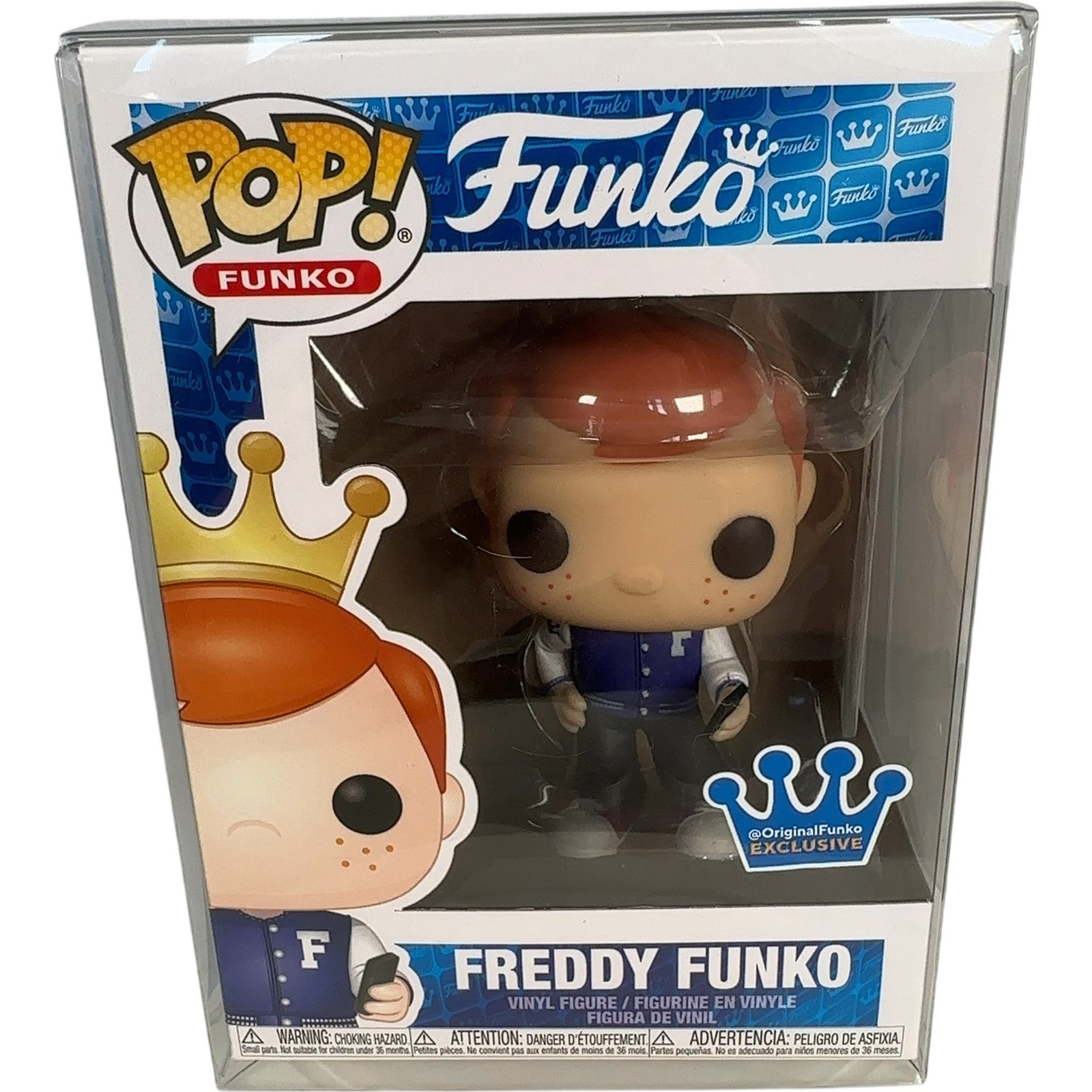 Funko Pop Freddy Funko #65 Vinyl Figure & Protector Limited Edition Exclusive