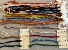 Thread Lot The Gentle Art Sampler Threads and DMC Embroidery Floss Mix