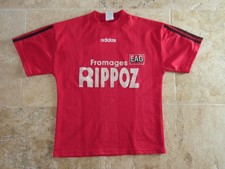 Maillot EAG GUINGAMP 1996 ADIDAS vintage RIPPOZ football shirt made in UK 12 ans