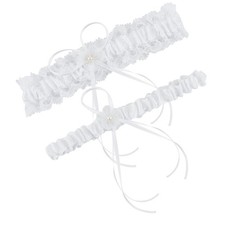 Wedding Garter Belts for Women 2 Pieces Lace Garter for Bride Leg Thigh Band