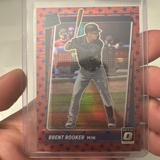 2021 Panini Donruss Optic - Rated Rookie Brent Rooker #68 Liberty Prizm /45 (RC)