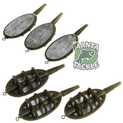 NEW 3 x Ngt Method Feeder Carp Bream Barbel Fishing 15g 20g 24g Inline Feeders