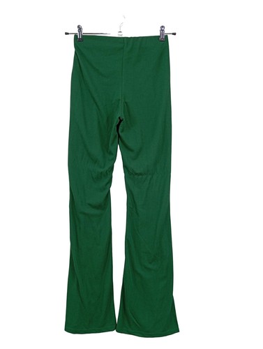 ZARA Pantalón tipo suéter Mujeres Pantalón Talla EU 36 verde look casual - Imagen 2 de 5