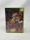 WWF Raw Microsoft Original Xbox Complete CIB Pristine Disc Authentic Tested