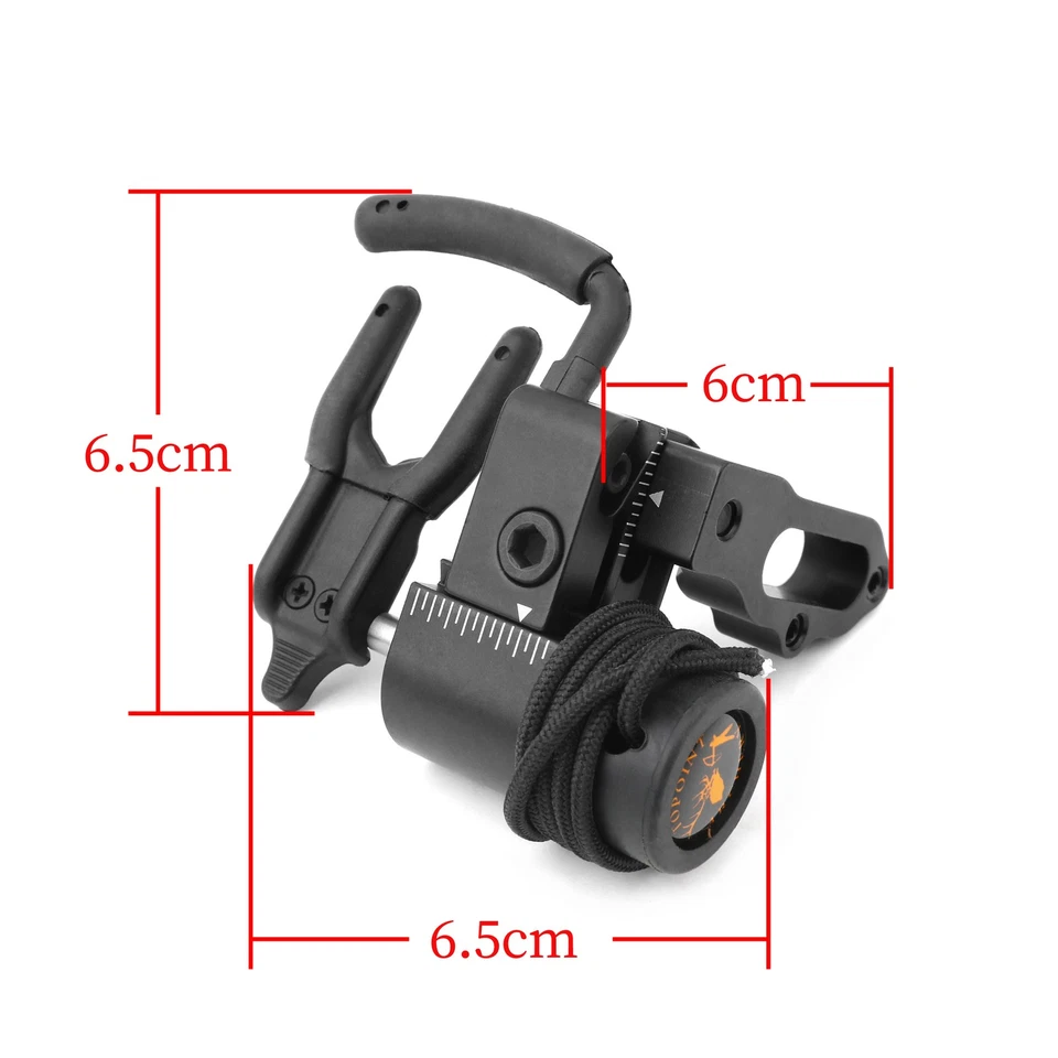 Archery Drop Away Arrow Rest Compound Bow Launcher Aluminum Adjustable Hunt R/LH - Image 4 of 4