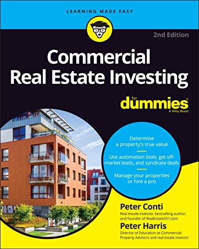 Commercial Real Estate Investing For Dummies by Peter Conti PAPERBACK - Image 6