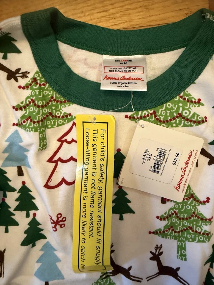 Pijama de Navidad orgánico Hanna Andersson Foto 4 de 4