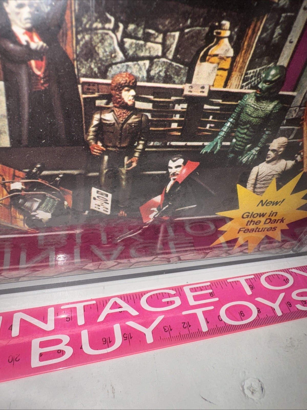 Mini Monster Play Case 1980 Remco Vintage Playset Universal Monsters AFA 80 🔥