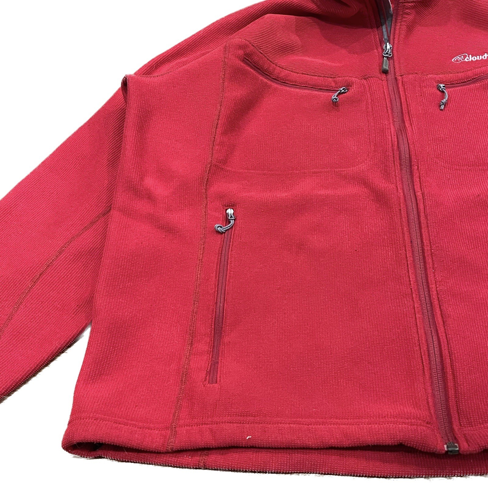 Cloudveil Red Performance Jacket Full Zip multipl… - image 3