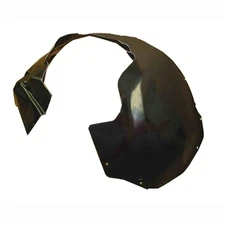 PASSENGER SIDE FRONT FENDER SPLASH SHIELD; MADE OF PLASTIC