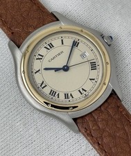 Cartier Cougar 33mm Gents Watch Steel 18ct Yellow Gold Quartz 2026 Service