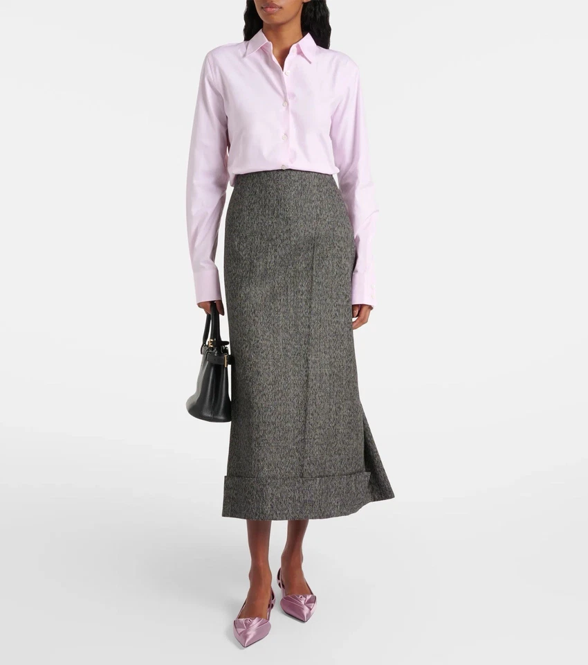 Pisos de ballet de satén Prada 38,5 Foto 3 de 4