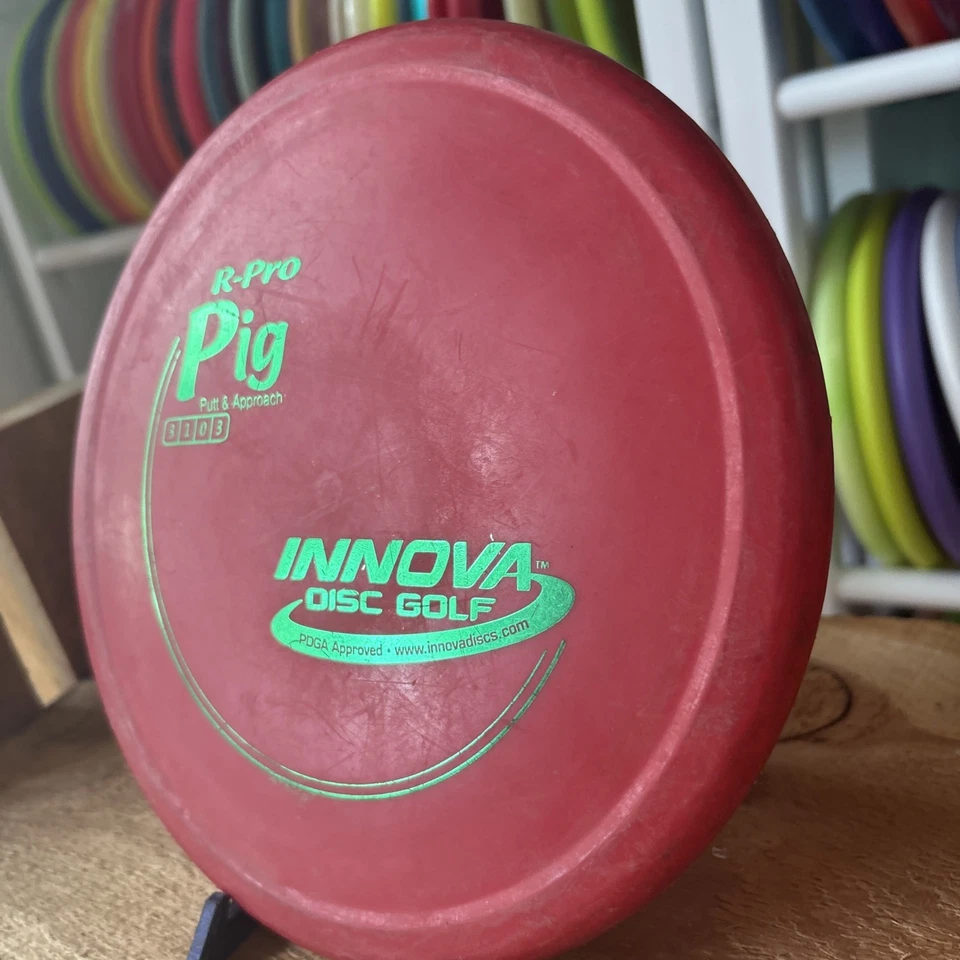 Innova R-Pro Pig Penned Old Run - Putt And Approach Red Used 173g - Image 4 of 4