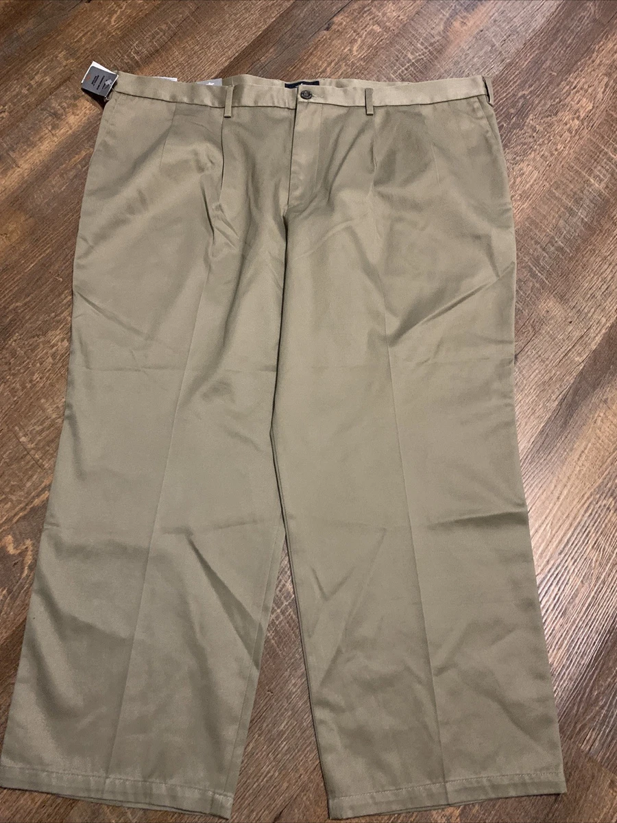 Dockers, Pantalones Caqui Elásticos De Algodón De Lujo Para Hombre, Estilo Relajado, Plisados, De Autor