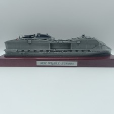 MSC World Europa Modellino Nave da Crociera Collezione – Raro e Dettagliato