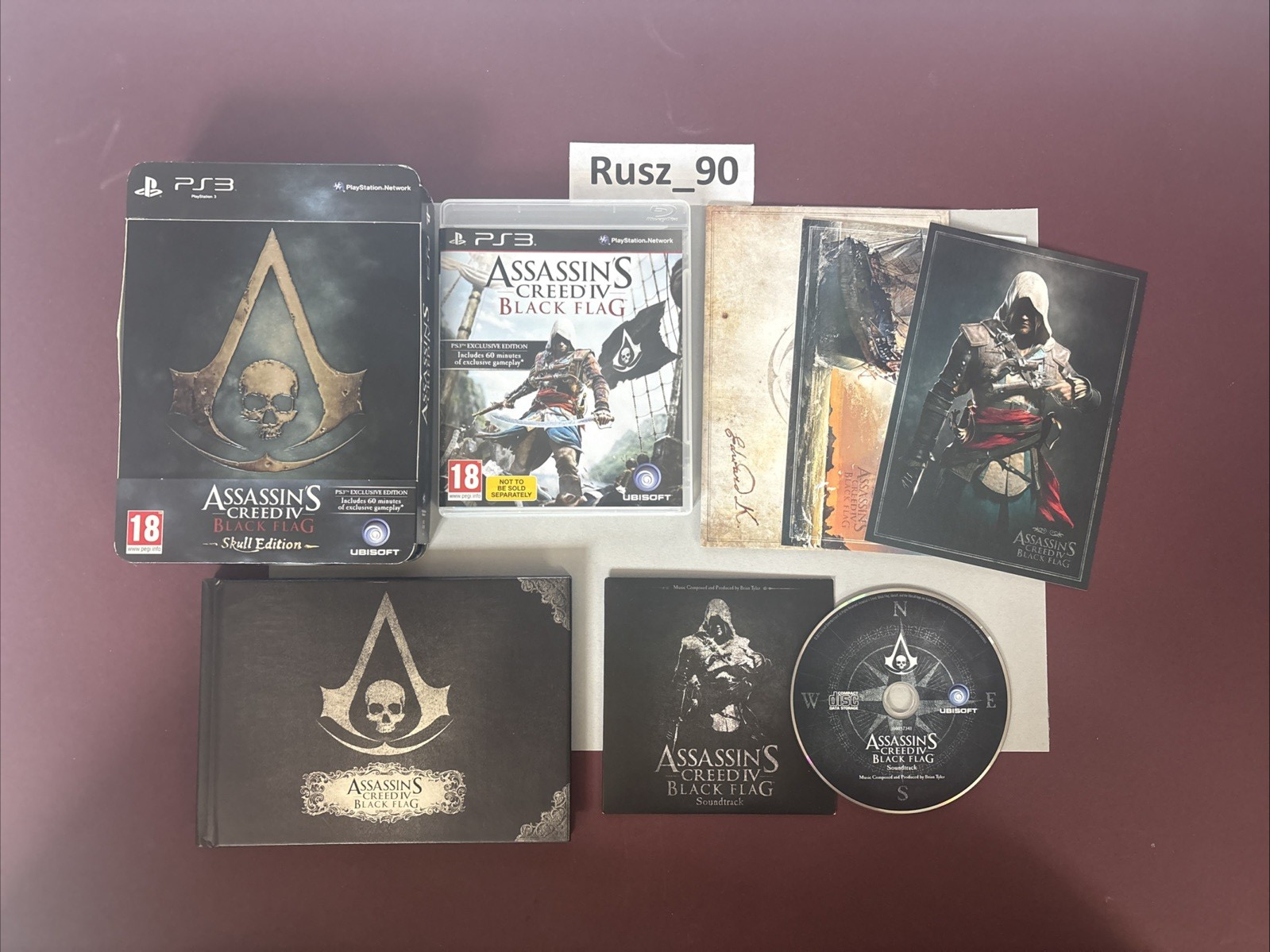 Assassin's Creed Black Flag IV Skull Edition PlayStation 3 UK PAL RARE CIB
