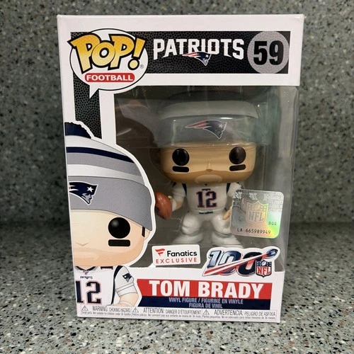 Funko Pop Tom Brady Fanatics Exclusive NFL NE Patriots #59 New England New NIB