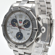 【Ecc+5】 Orologio Uomo TAG Heuer 2000 Cronografo CK1111 Quzrtz dal Giappone
