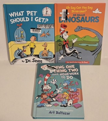 What Pet Should I Get All About Dinosaurs Bundle Thing One & Thing Two Dr. Seuss