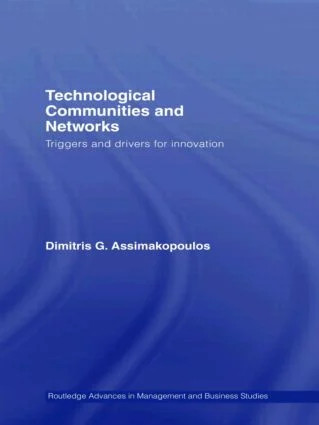 Technological Communities and Networks