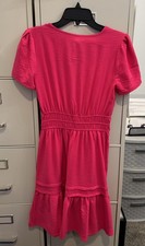 Tahari pink dress short size XS Womens