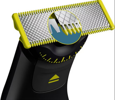 Philips OneBlade Pro 360 Face + Body Rasierer - Chromdesign (QP6551/30)