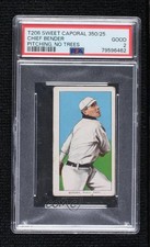 1909-11 T206 Sweet Caporal 350 Factory No 25 Back Chief Bender PSA 2 HOF 1q7