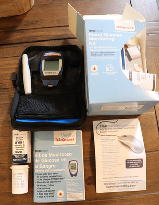 TrueTrack Smart System Blood Glucose Monitoring Kit with Bag