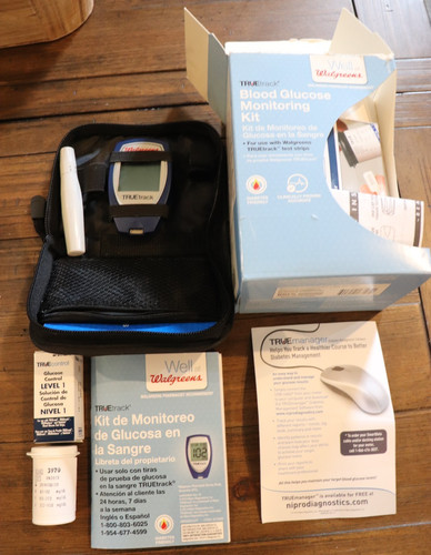 TrueTrack Smart System Blood Glucose Monitoring Kit with Bag