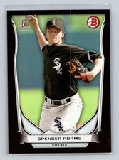2014 Bowman Draft Picks & Prospects Black Asia SPENCER ADAMS Minnesota Twins