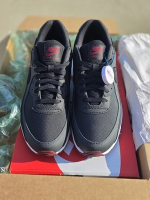 Nike Air Max 90 Anthracite Team Red DQ4071-001 Men s New Size 12