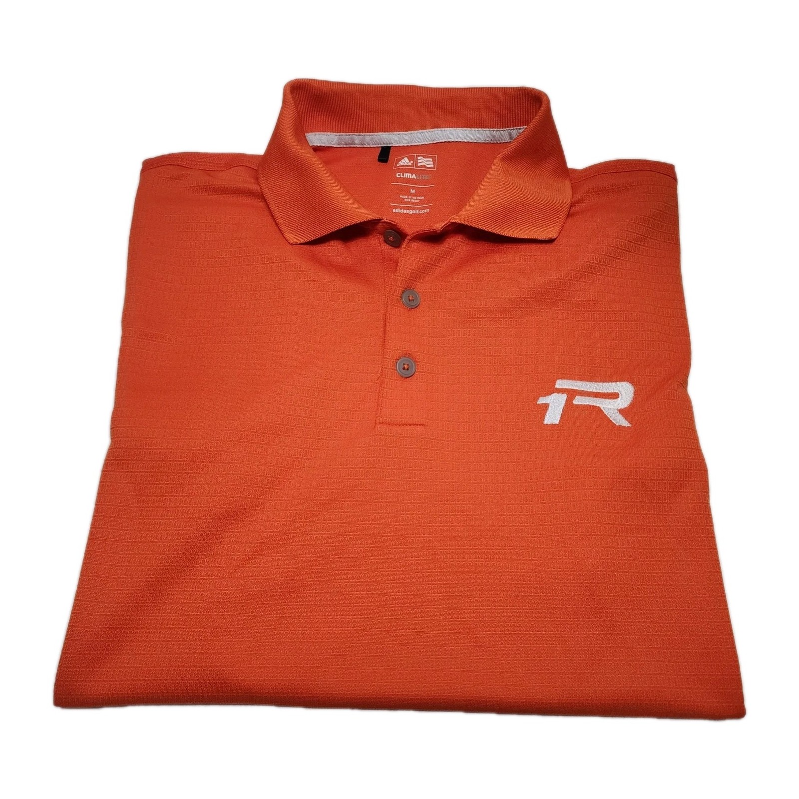 Adidas CLIMALITE x TaylorMade R1 Embroidered Logo BRIGHT ORA