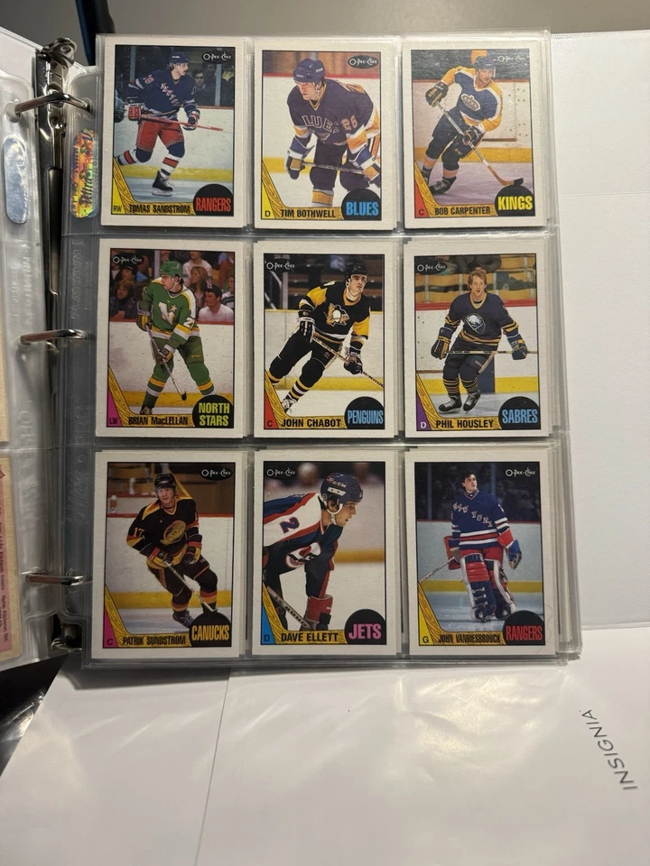 1987-88 OPC O-Pee-Chee Hockey Card High Grade set NrMt/Mt Robitaille Gretzky Roy - Image 3 of 4