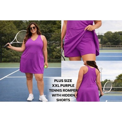 GAP Women's Shelf Bra Active Tank Tennis PICKLEBALL PURPLE Dress Pink Size XXL