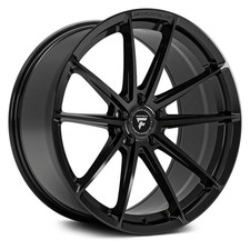 Fittipaldi 362b Wheels 20x10 42 5x114.3 73.1 Black Rims Set Of 4