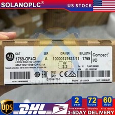 Allen-Bradley 1769-OF4CI CompactLogix 4 Pt A/O Current Module US Free Tax