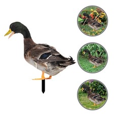  Realistic Duck Garden Ornament Yard Stake Figurines Home Decor for