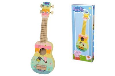 Peppa Pig Holz Ukulele 43cm 4003046010428