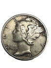 1942-S Mercury Silver Dime