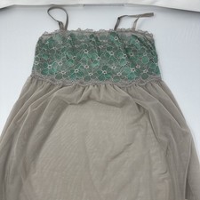 ITALY STUDIO LA PERLA NIGHTGOWN SHEER SILKY MESH SZ: 3/MD