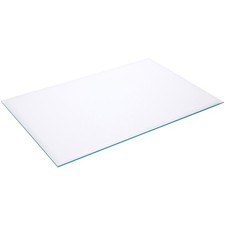 Plymor 12" x 18" Rectangle, 5mm Thick Beveled Clear Glass