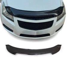 Front Bug Shield Hood Deflector Guard for Chevrolet Cruze 2011-2015 Sedan Black