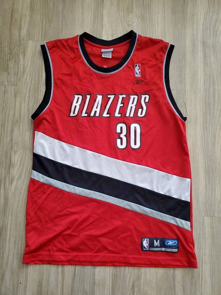 Camiseta Nike Vintage Rasheed Wallace #30 Portland Trail Blazers NBA Tamanho Médio - Imagem 3 de 4