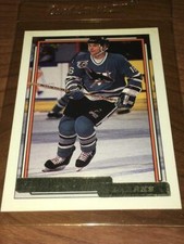 1992 TOPPS GOLD Insert Parallel Hockey PERRY BEREZAN CARD #342 - MINT