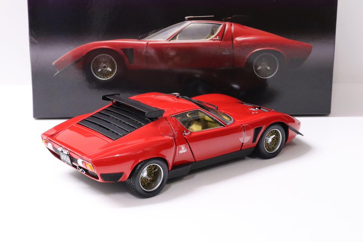 1:18 Kyosho Lamborghini Jota SVR 2008 red/ gold interior | eBay