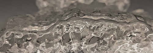 TAPIO WIRKKALA Signed IITTALA Crystal Art Glass # 3430 Textured 8.25" Vase MCM - Picture 8 of 24