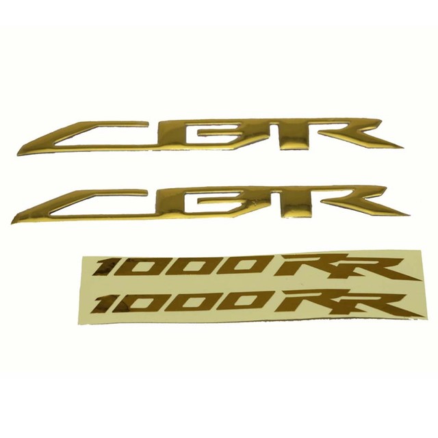 3D Raise Emblem CBR1000RR Fairing Stickers Decal for Honda CBR1000RR