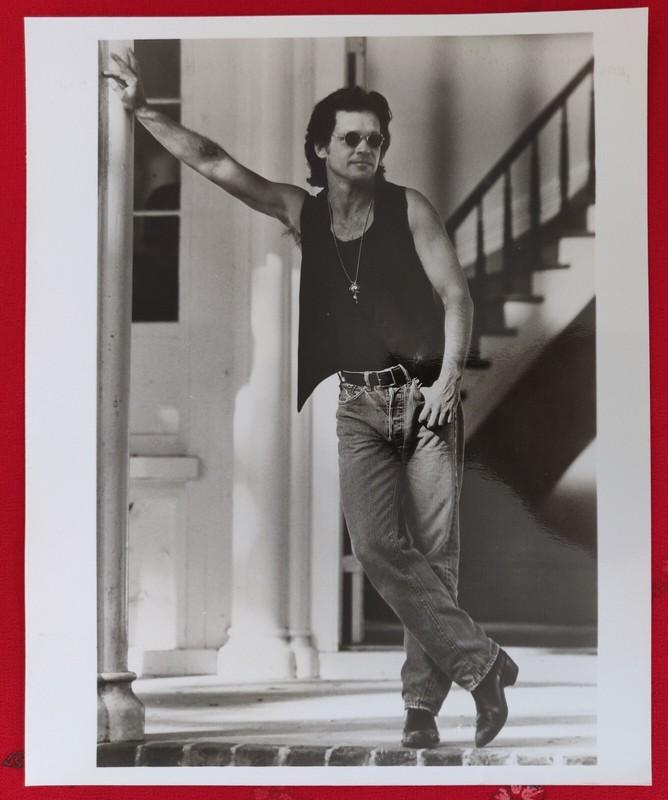 EARLY 90'S-JOHN COUGAR MELLENCAMP FAN CLUB GIFT-8X10 ONLY 1 ON EBAY OF THIS TYPE