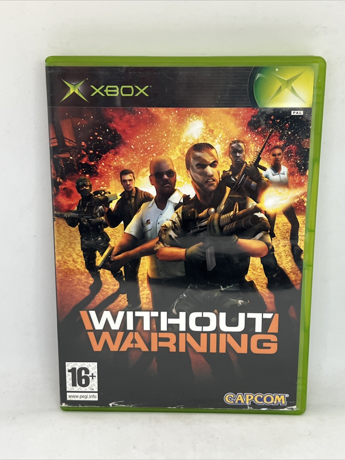 Without Warning Xbox Original Game Complete In Box Tested & Working PAL
