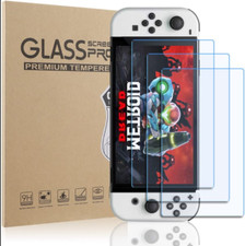 3 Pack-Tempered Glass Screen Protector For Nintendo switch OLED Model 2021, 9H